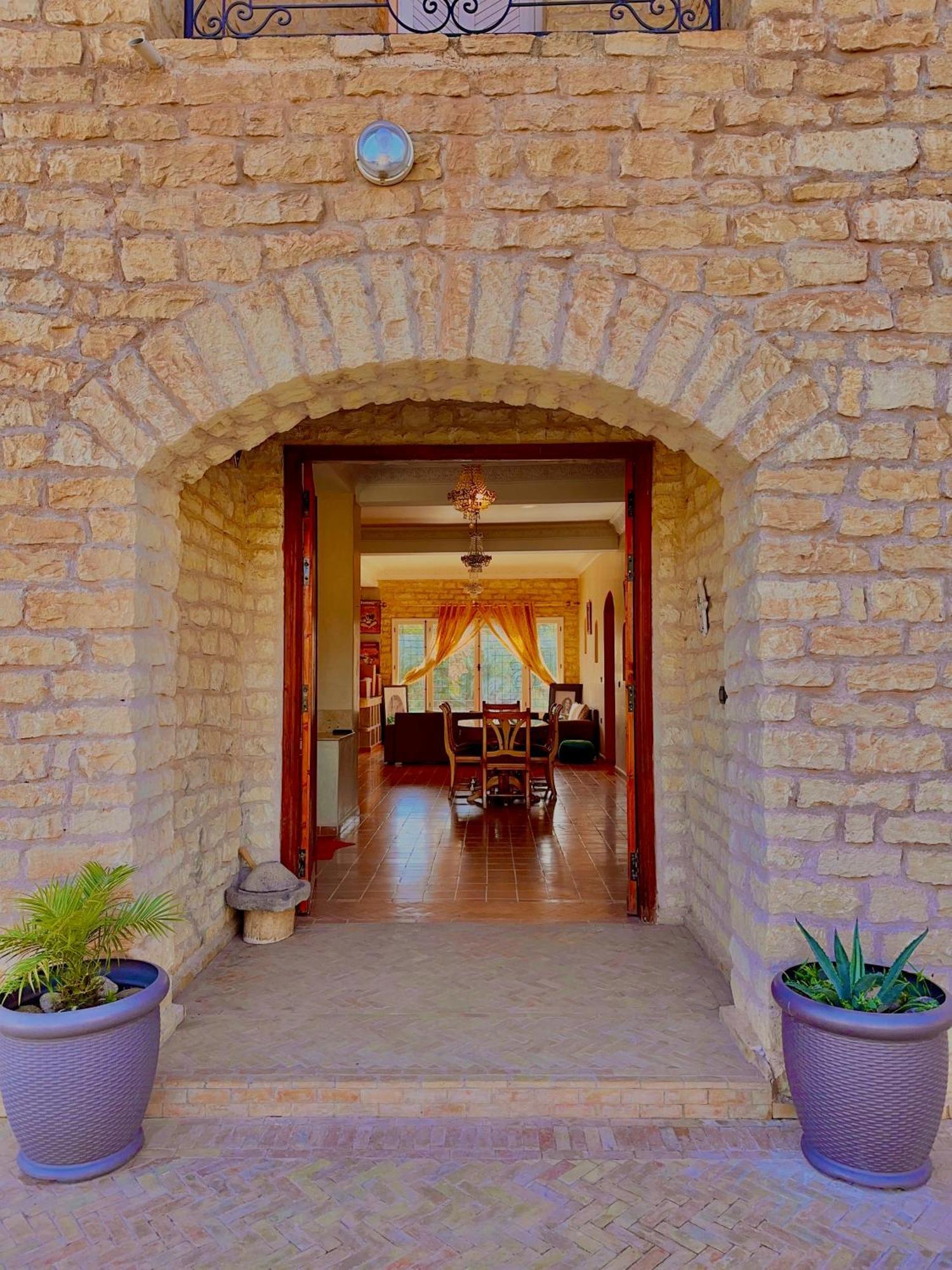 Quiet Oasis Luxury Stone Villa With Panoramic Views Near Essaouira Exteriör bild