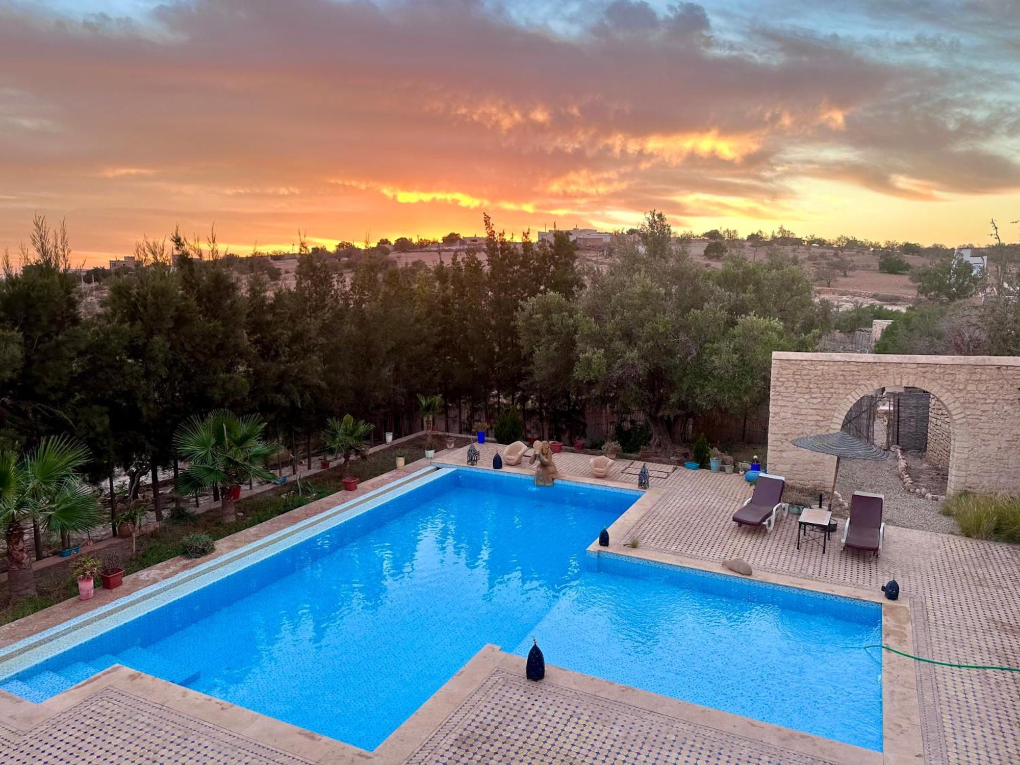 Quiet Oasis Luxury Stone Villa With Panoramic Views Near Essaouira Exteriör bild